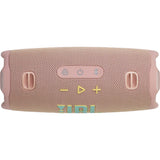 JBL Charge 6 - Pink - Portable waterproof and drop-proof Bluetooth speaker - Top