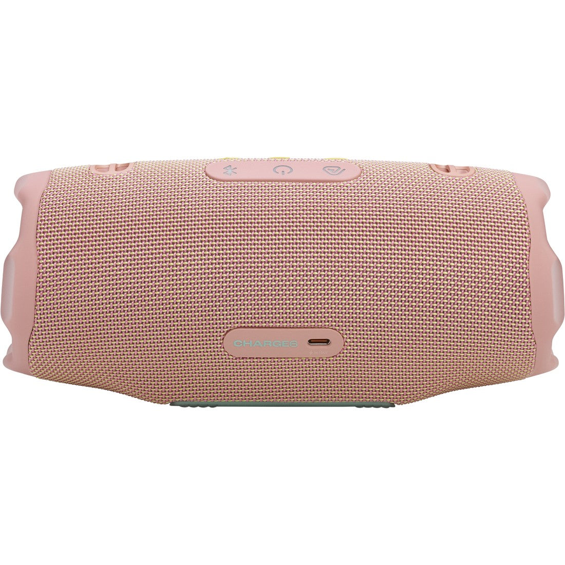 JBL Charge 6 - Pink - Portable waterproof and drop-proof Bluetooth speaker - Back