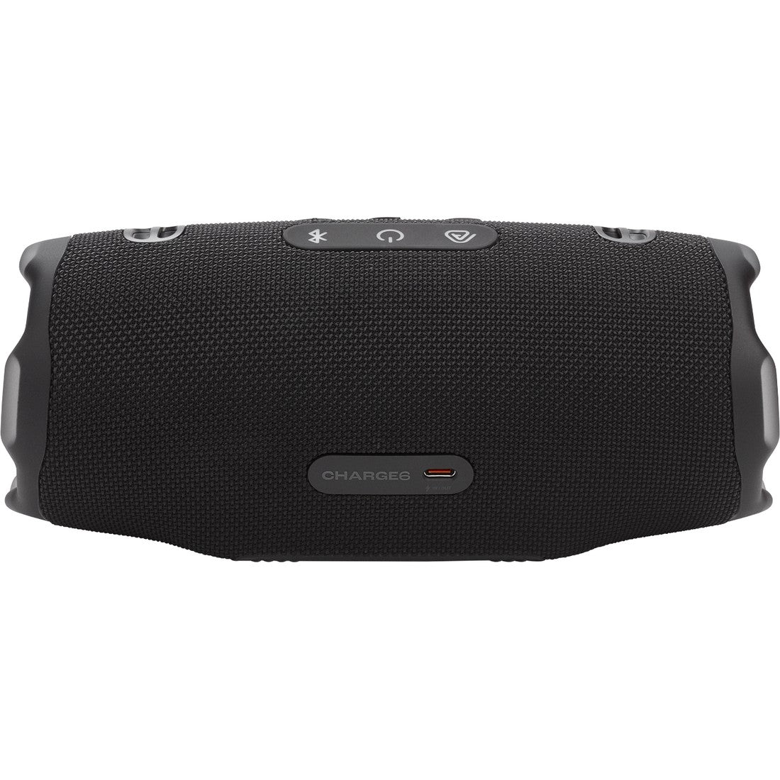 JBL Charge 6 - Black - Portable waterproof and drop-proof Bluetooth speaker - Back