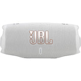 JBL Charge 6 - White - Portable waterproof and drop-proof Bluetooth speaker - Front