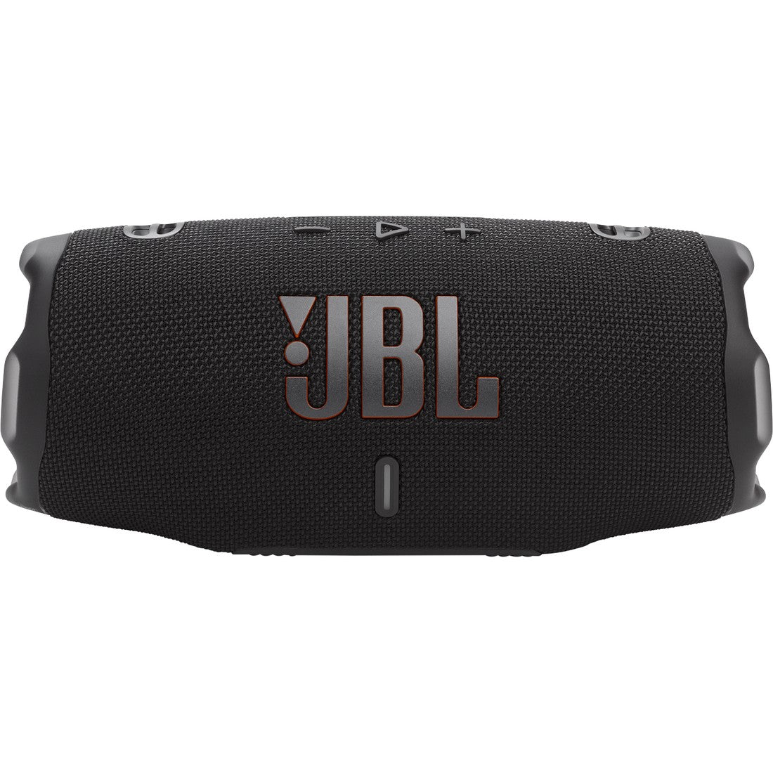 JBL Charge 6 - Black - Portable waterproof and drop-proof Bluetooth speaker - Front