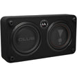 CLUB 1000SSL - Black - Sealed down-firing enclosure with one shallow-mount 10" (250mm) Club subwoofer and passive radiator. - Hero image number null