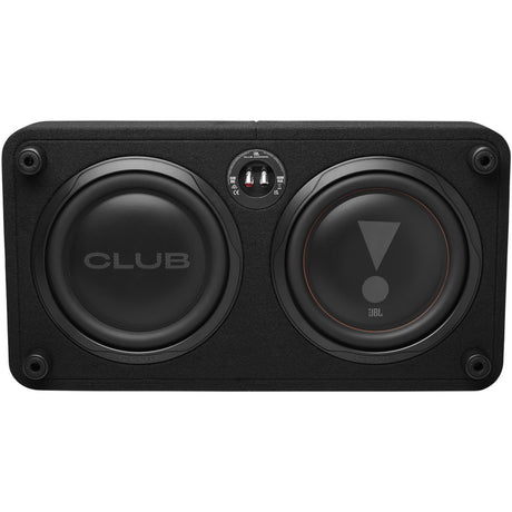 CLUB 1000SSL - Black - Sealed down-firing enclosure with one shallow-mount 10" (250mm) Club subwoofer and passive radiator. - Front image number null