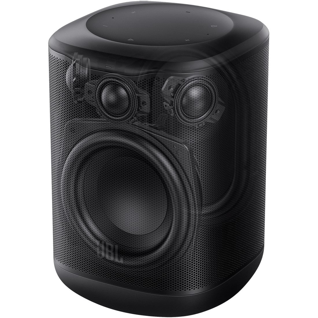 JBL Cove M1 - White - Compact Wi-Fi home speaker - Detailshot 7