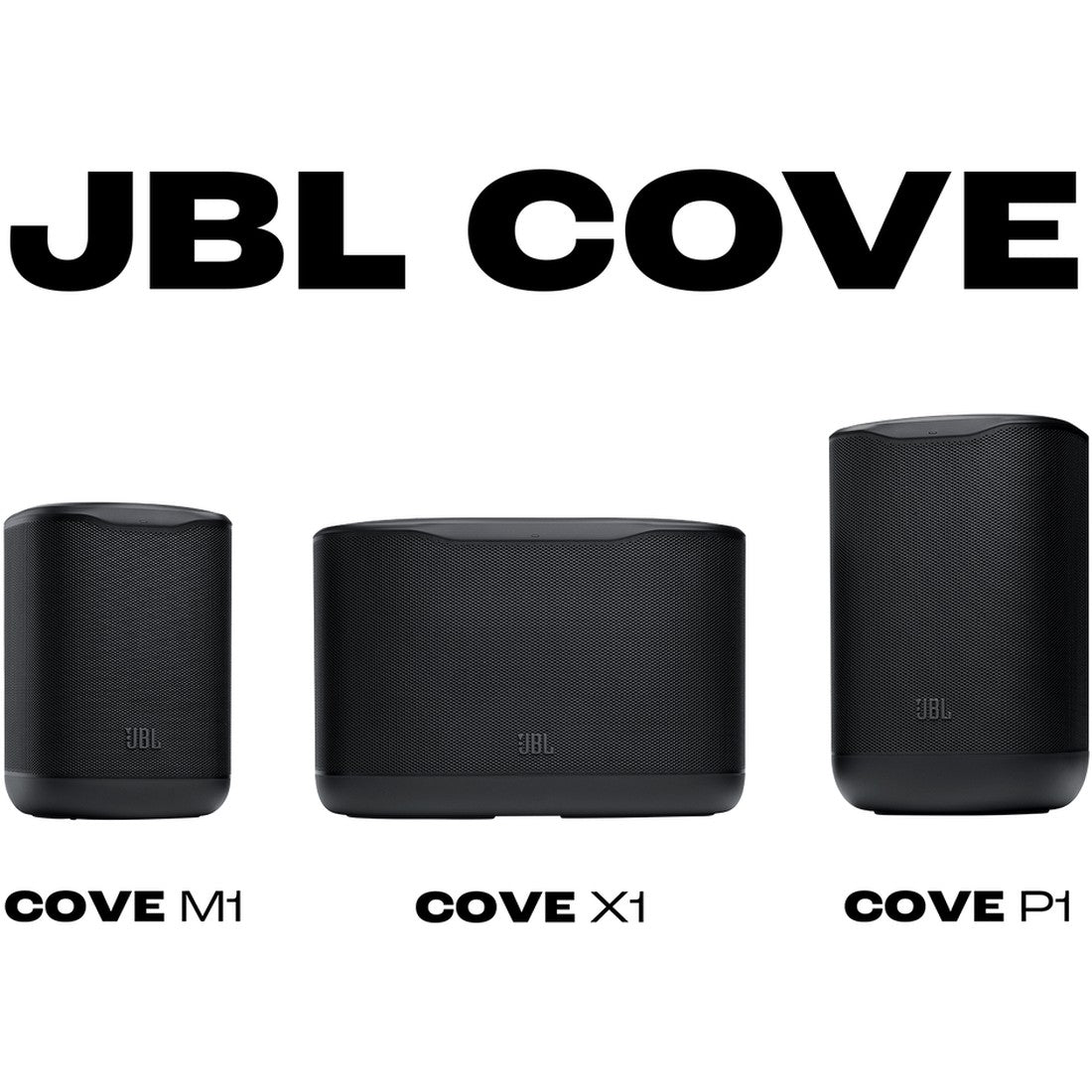 JBL Cove M1 - Black - Compact Wi-Fi home speaker - Detailshot 6