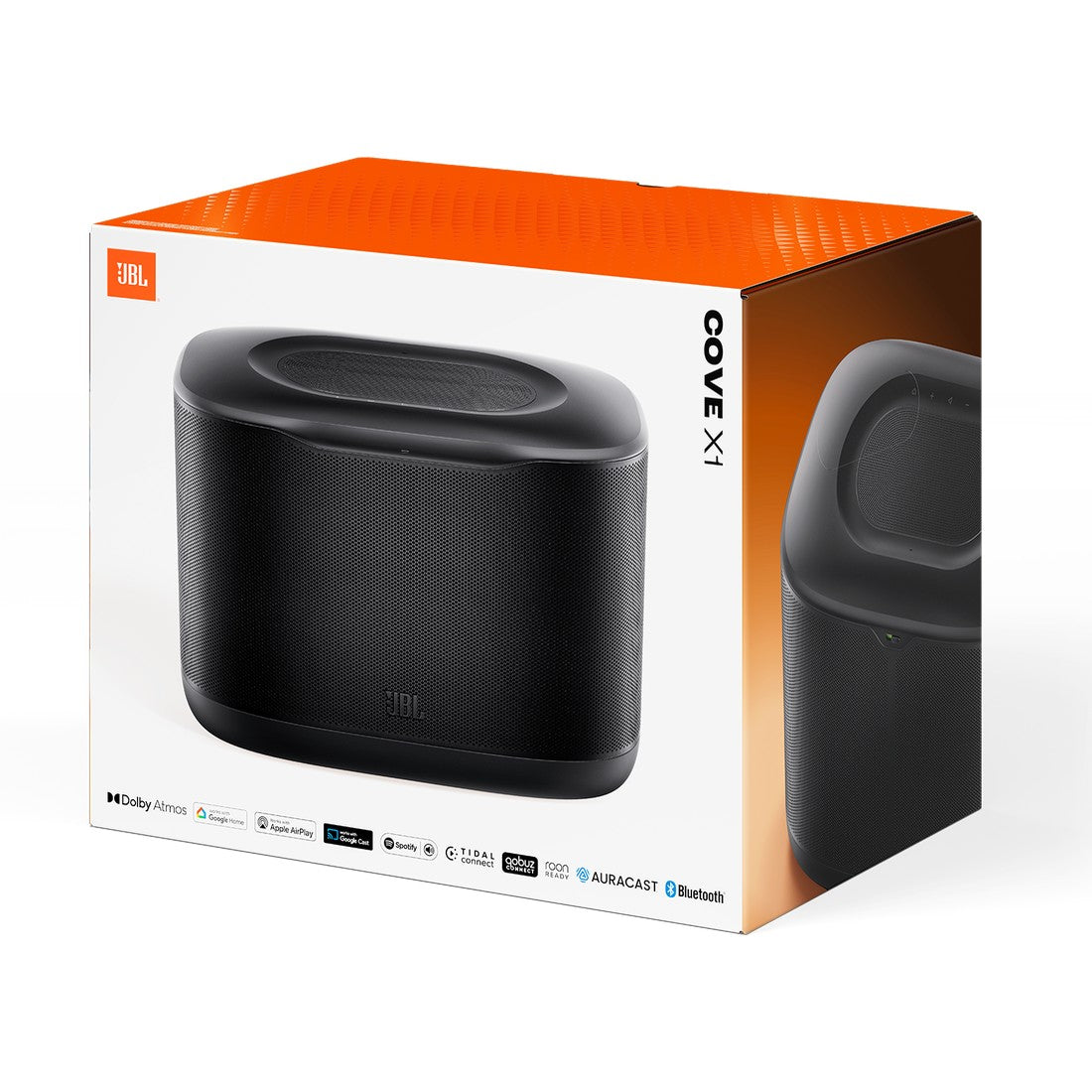JBL Cove X1 - Black - 3D Room-Filling Wi-Fi home speaker - Detailshot 7