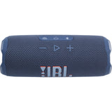 JBL Flip 7 - Blue - Portable waterproof and drop-proof  speaker - Top