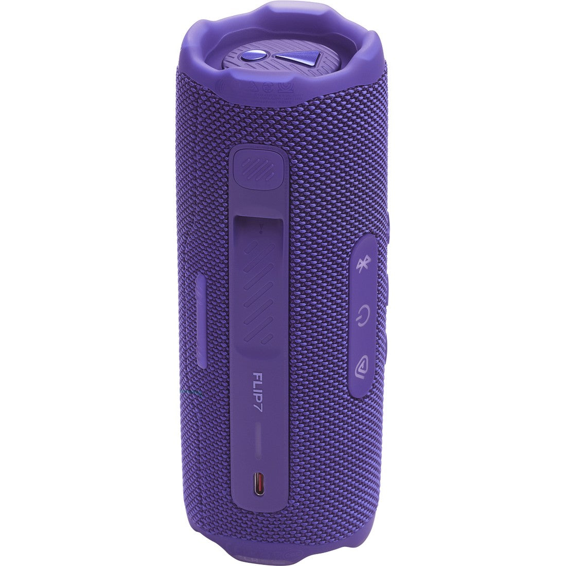 JBL Flip 7 - Purple - Portable waterproof and drop-proof  speaker - Back