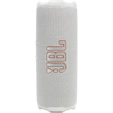 JBL Flip 7 - White - Portable waterproof and drop-proof  speaker - Hero