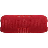 JBL Flip 7 - Red - Portable waterproof and drop-proof  speaker - Top
