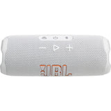 JBL Flip 7 - White - Portable waterproof and drop-proof  speaker - Top