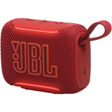 JBL Go 5 - Red - Ultra-portable waterproof and drop-proof speaker with JBL legendary sound and ambient edge lighting - Detailshot 1