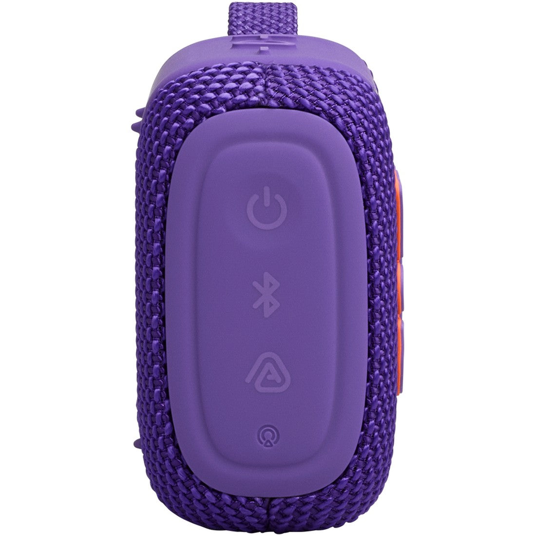 JBL Go 5 - Purple - Ultra-portable waterproof and drop-proof speaker with JBL legendary sound and ambient edge lighting - Right