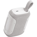 JBL Go 5 - White - Ultra-portable waterproof and drop-proof speaker with JBL legendary sound and ambient edge lighting - Back
