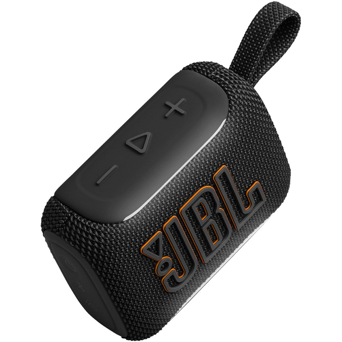 JBL Go 5 - Black - Ultra-portable waterproof and drop-proof speaker with JBL legendary sound and ambient edge lighting - Detailshot 2