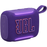 JBL Go 5 - Purple - Ultra-portable waterproof and drop-proof speaker with JBL legendary sound and ambient edge lighting - Hero