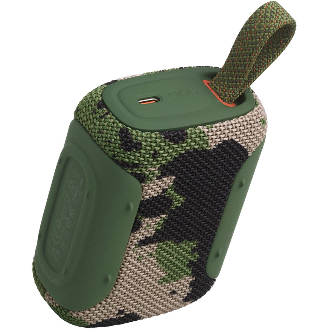 JBL Go 5 - Squad - Ultra-portable waterproof and drop-proof speaker with JBL legendary sound and ambient edge lighting - Back
