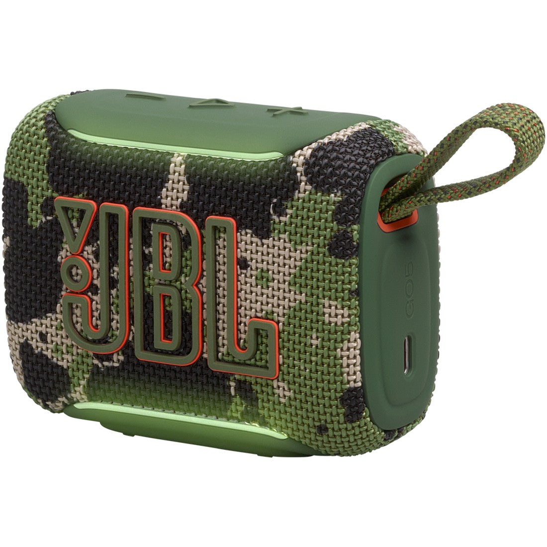 JBL Go 5 - Squad - Ultra-portable waterproof and drop-proof speaker with JBL legendary sound and ambient edge lighting - Detailshot 1