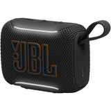 JBL Go 5 - Black - Ultra-portable waterproof and drop-proof speaker with JBL legendary sound and ambient edge lighting - Detailshot 1