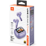JBL Live Beam 3 - Purple - True wireless noise-cancelling closed-stick earbuds - Detailshot 15