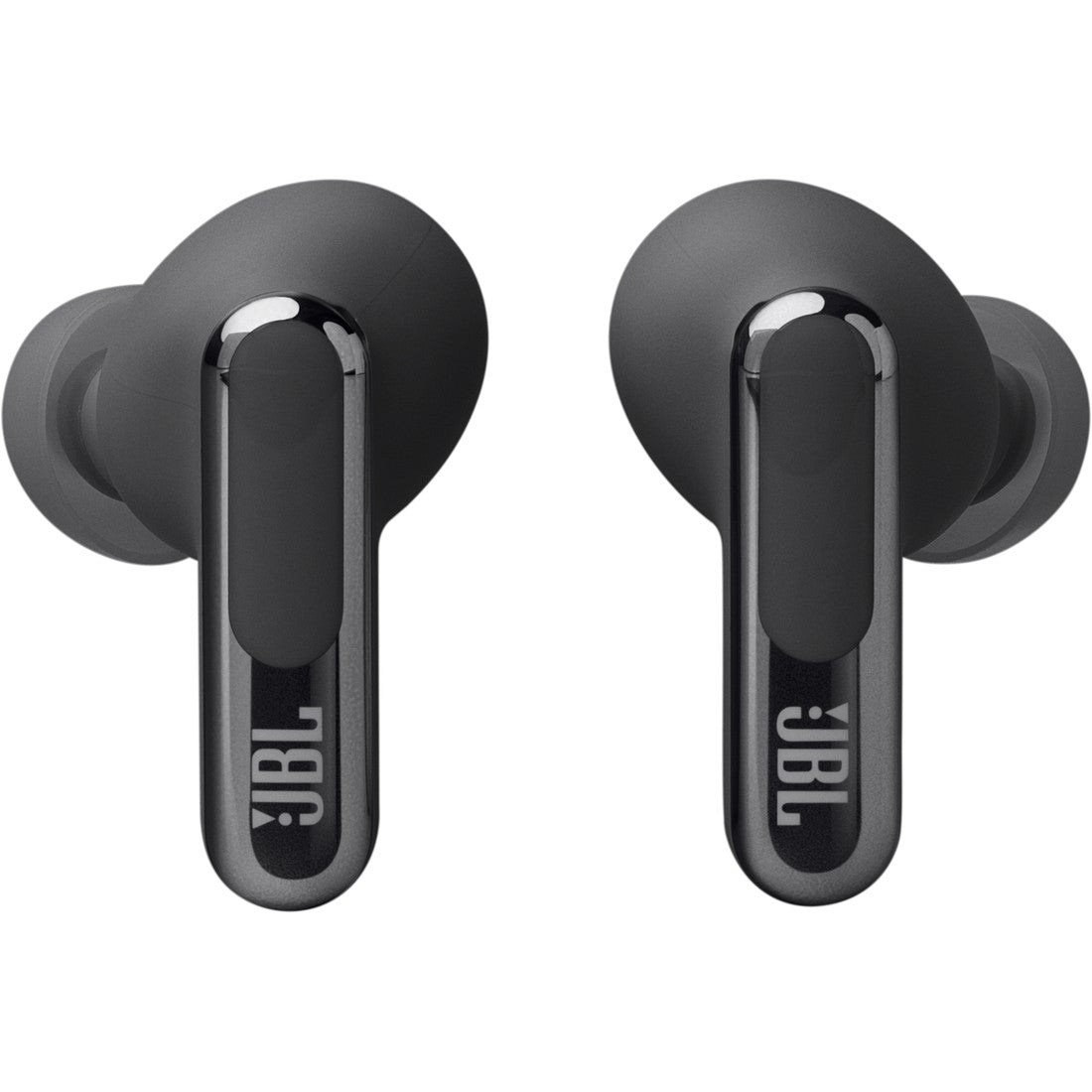 JBL Live Beam 3 - Black - True wireless noise-cancelling closed-stick earbuds - Back