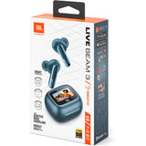JBL Live Beam 3 - Blue - True wireless noise-cancelling closed-stick earbuds - Detailshot 15
