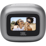JBL Live Beam 3 - Silver - True wireless noise-cancelling closed-stick earbuds - Detailshot 2