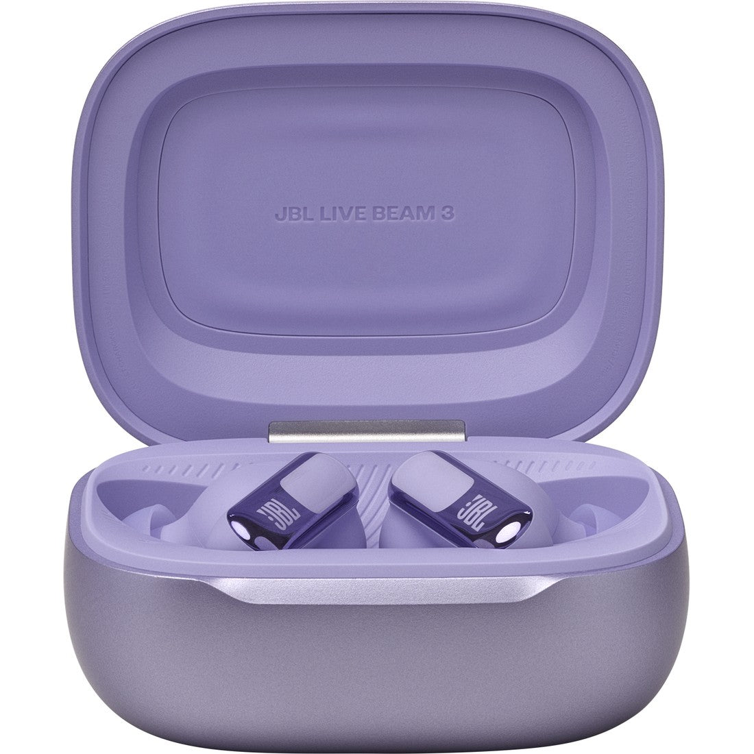 JBL Live Beam 3 - Purple - True wireless noise-cancelling closed-stick earbuds - Detailshot 3