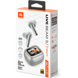 JBL Live Beam 3 - Silver - True wireless noise-cancelling closed-stick earbuds - Detailshot 15