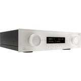 White JBL MA310 AV receiver with display and control buttons