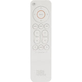 White JBL remote control