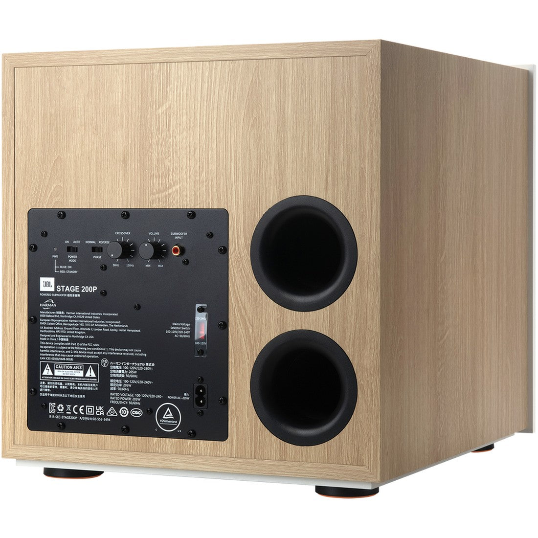 Stage 200P - Latte - 10-inch (250mm) 300W Powered Subwoofer - Detailshot 6