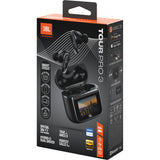 JBL Tour Pro 3 - Black - True Wireless Noise Cancelling earbuds with Smart Charging Case™ - Detailshot 15