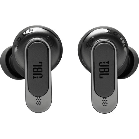 JBL Tour Pro 3 - Black - True Wireless Noise Cancelling earbuds with Smart Charging Case™ - Front