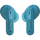JBL Tune Beam 2 - Turquoise - True Wireless Noise Cancelling Earbuds - Front