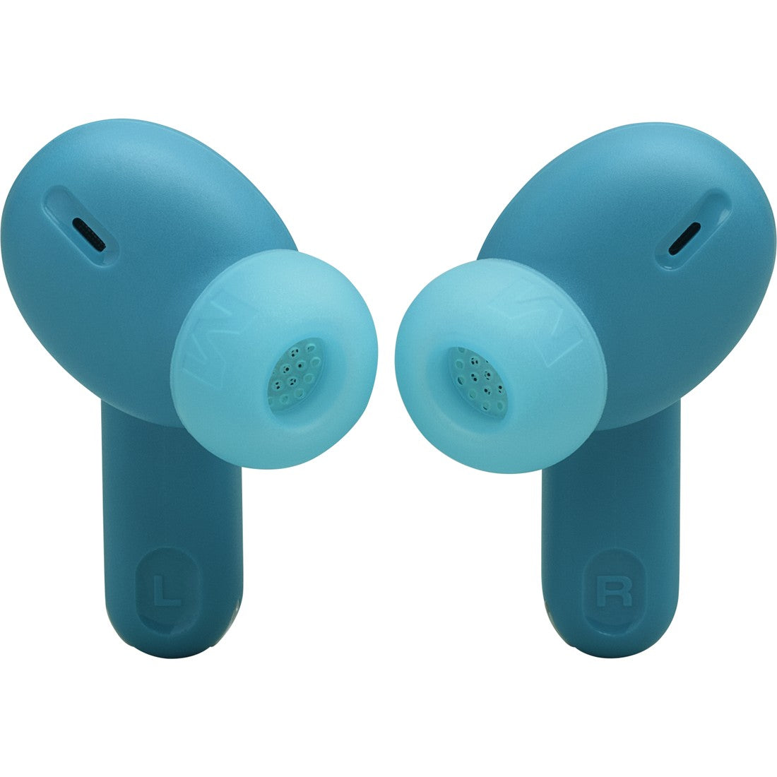 JBL Tune Beam 2 - Turquoise - True Wireless Noise Cancelling Earbuds - Back