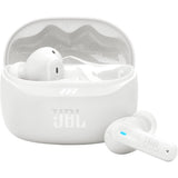 JBL Tune Beam 2 - White - True Wireless Noise Cancelling Earbuds - Hero