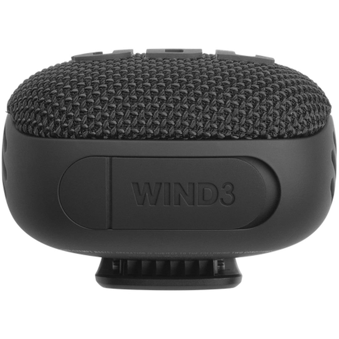 JBL Wind 3 S from bottom showing port cover