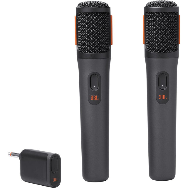 JBL PartyBox Wireless Mic - Black - Digital wireless microphones - Hero