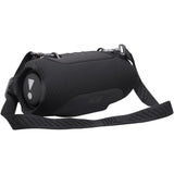JBL Xtreme 5 - Black - Portable waterproof speaker with massive legendary JBL sound, ambient edge lighting, and a convenient shoulder strap - Detailshot 1