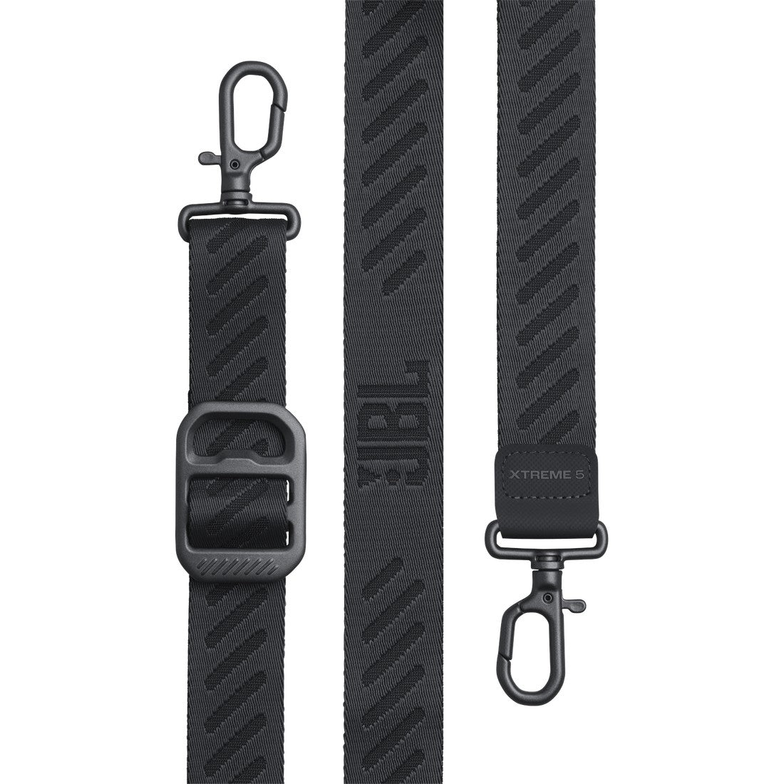 JBL Xtreme 5 - Black - Portable waterproof speaker with massive legendary JBL sound, ambient edge lighting, and a convenient shoulder strap - Detailshot 3