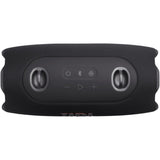 JBL Xtreme 5 - Black - Portable waterproof speaker with massive legendary JBL sound, ambient edge lighting, and a convenient shoulder strap - Top