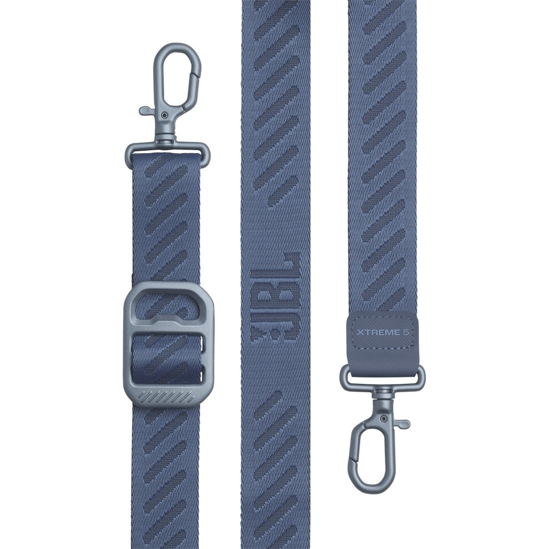 JBL Xtreme 5 - Blue - Portable waterproof speaker with massive legendary JBL sound, ambient edge lighting, and a convenient shoulder strap - Detailshot 3