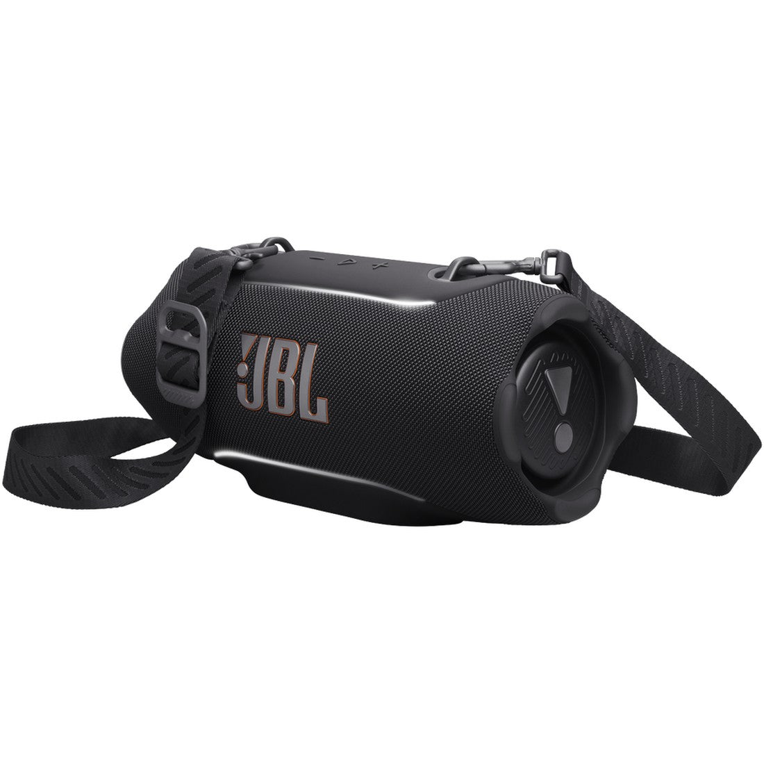 JBL Xtreme 5 - Black - Portable waterproof speaker with massive legendary JBL sound, ambient edge lighting, and a convenient shoulder strap - Detailshot 2
