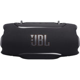 JBL Xtreme 5 - Black - Portable waterproof speaker with massive legendary JBL sound, ambient edge lighting, and a convenient shoulder strap - Front