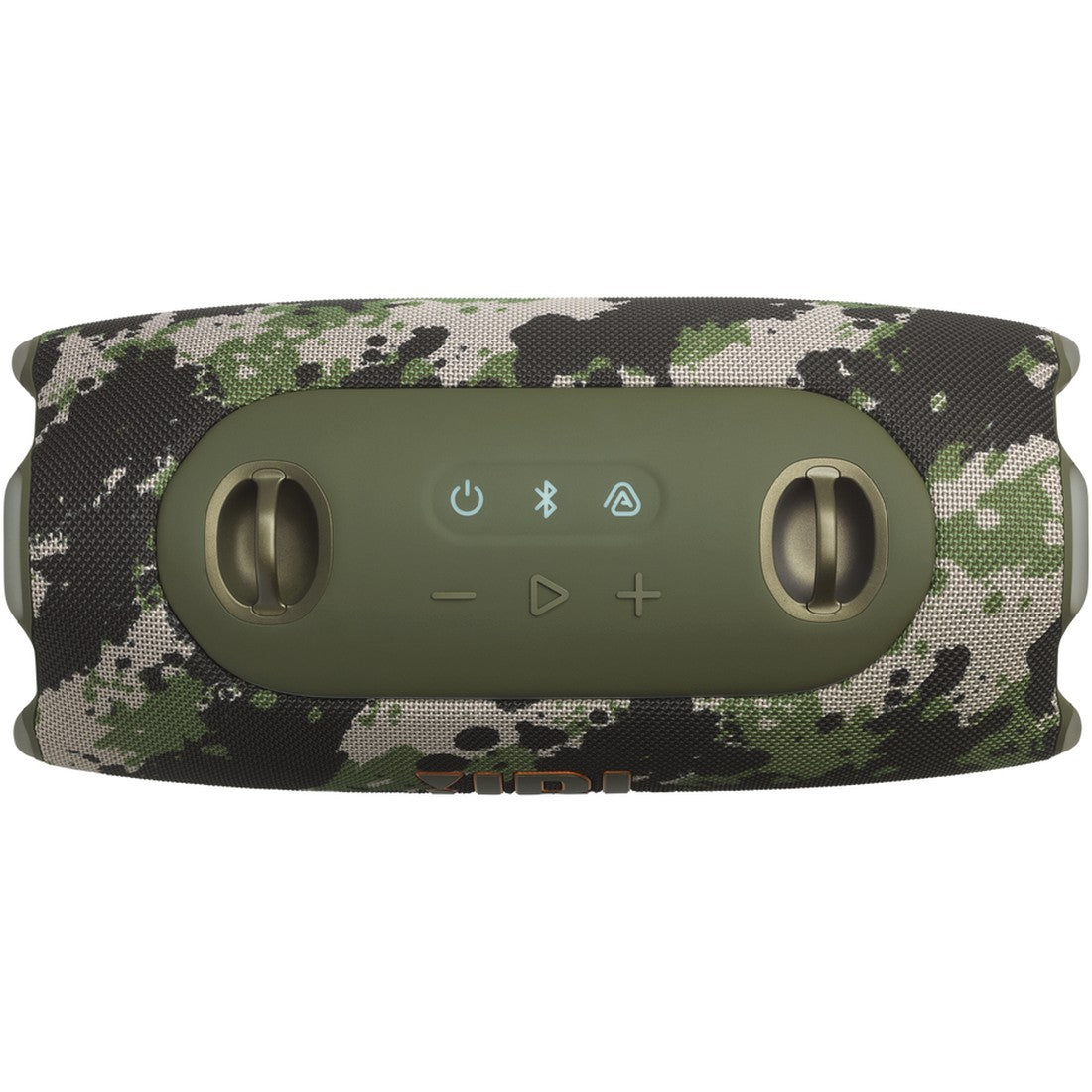 JBL Xtreme 5 - Squad - Portable waterproof speaker with massive legendary JBL sound, ambient edge lighting, and a convenient shoulder strap - Top
