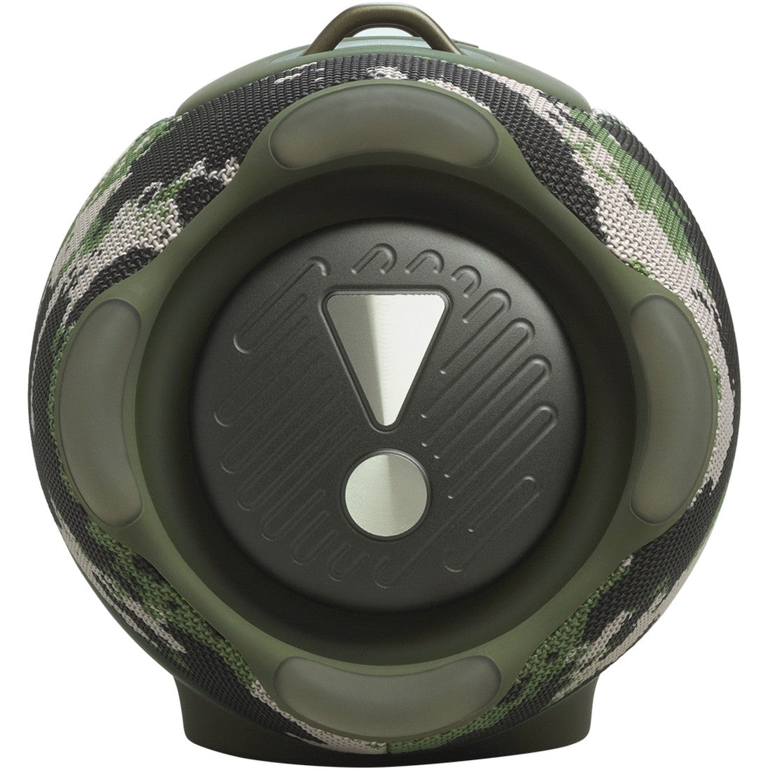 JBL Xtreme 5 - Squad - Portable waterproof speaker with massive legendary JBL sound, ambient edge lighting, and a convenient shoulder strap - Left