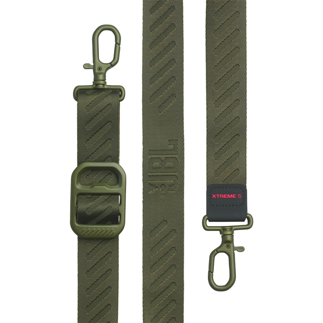 JBL Xtreme 5 - Squad - Portable waterproof speaker with massive legendary JBL sound, ambient edge lighting, and a convenient shoulder strap - Detailshot 3