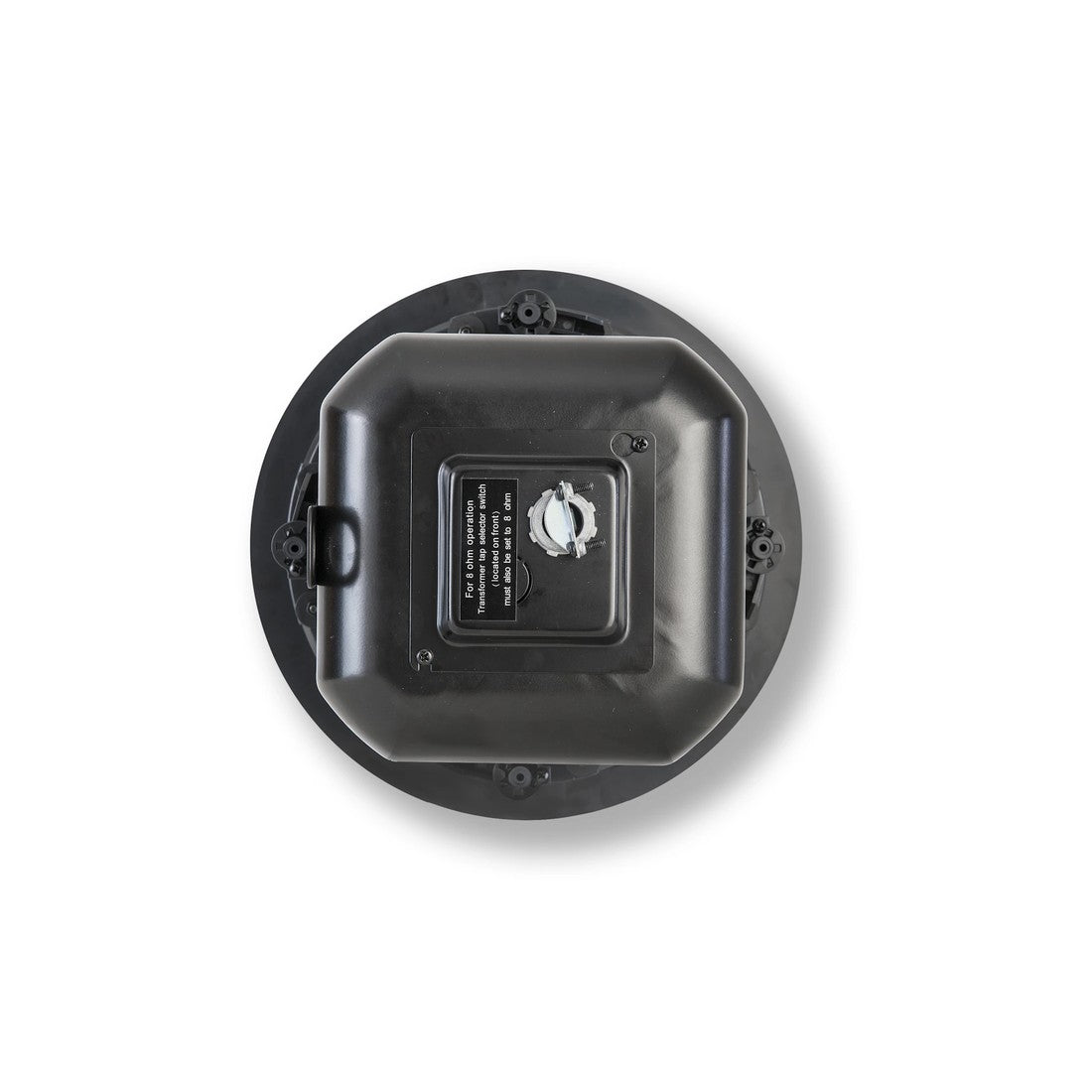Rear of Klipsch IC-525T in-ceiling speaker