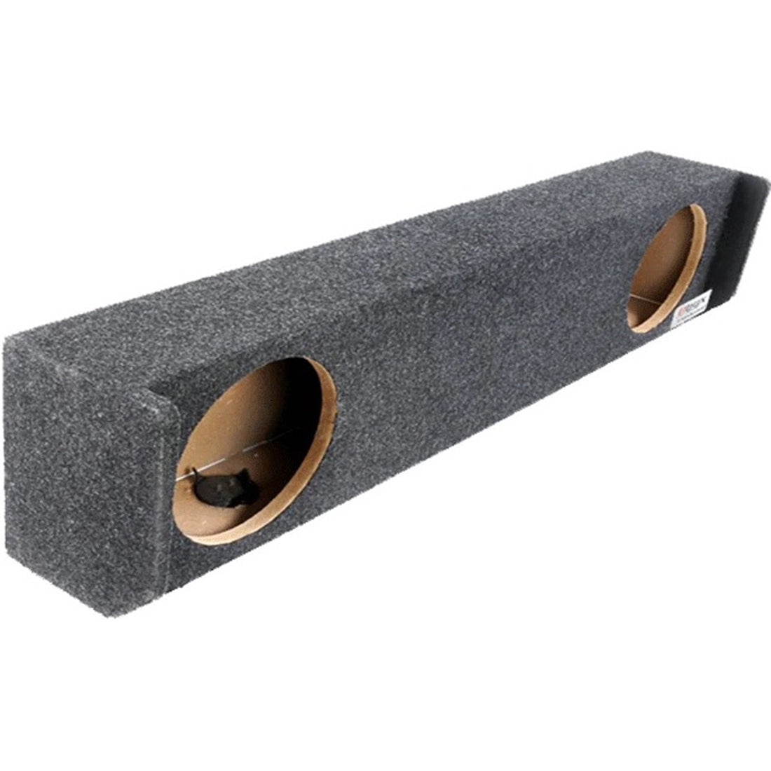 Atrend A502-10CP Dual 10" Sealed Carpeted Subwoofer Enclosure